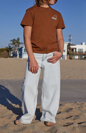 Light Blue Baggy Jeans image number 1