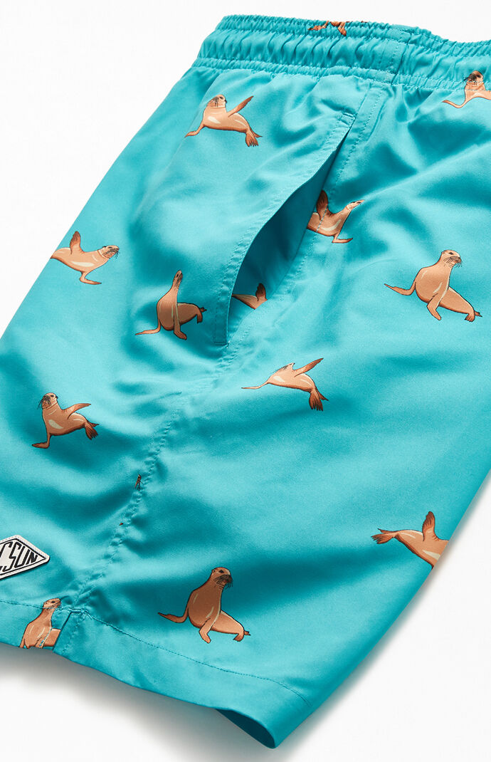 Seal Over 17" Swim Trunks