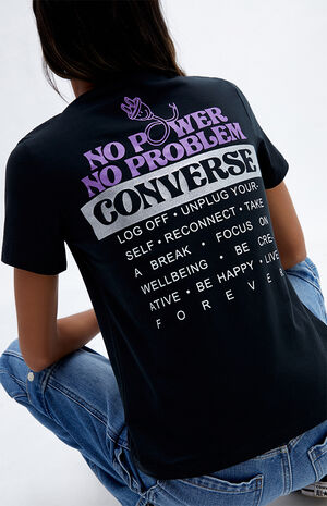 Power Off Graphic T-Shirt Power Off Graphic T-Shirt image number null