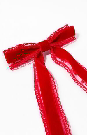 Velvet Lace Barrette image number 2