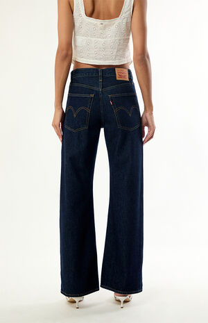 Women's Middy Loose Boot Jeans - Shaded View image number 5