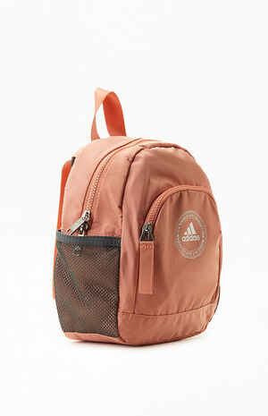 Peach Linear Mini Backpack image number 2