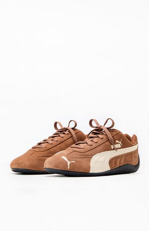 Women's Brown Speedcat OG Sneakers image number 2