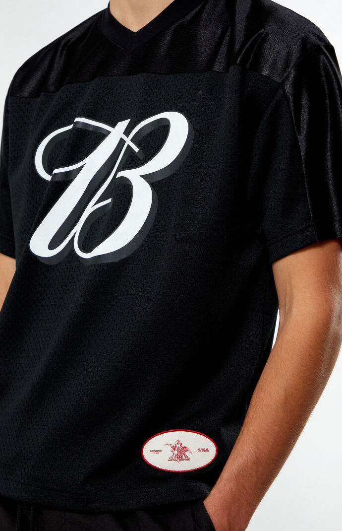 Budweiser By PacSun Logo Mesh Jersey T-Shirt | PacSun