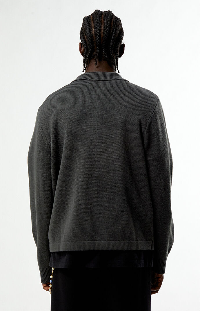 The Met x Pacsun Logo Full Zip Sweater