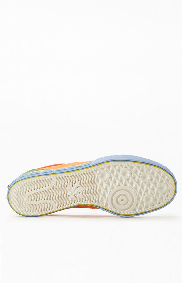 adidas gazelle silver green womens Adidas Women's Nizza Platform Mid Shoes