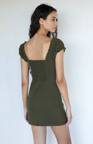 Shirred Mini Dress image number 6