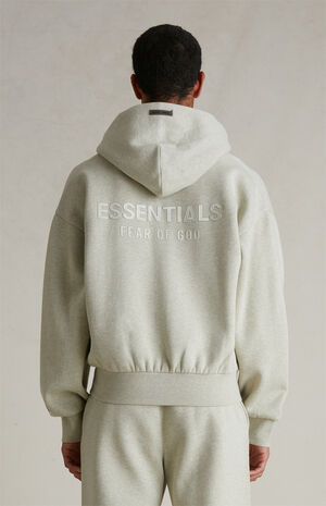 Heather Stone Classic Fleece Zip Up Hoodie image number 5