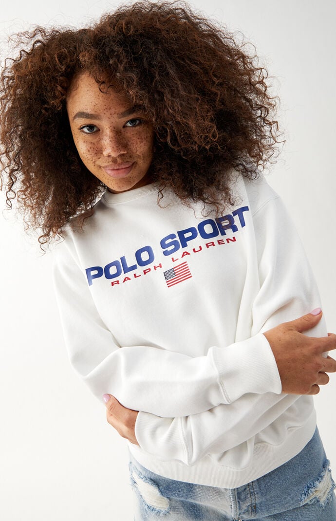 Polo sport crewneck hotsell sweatshirt