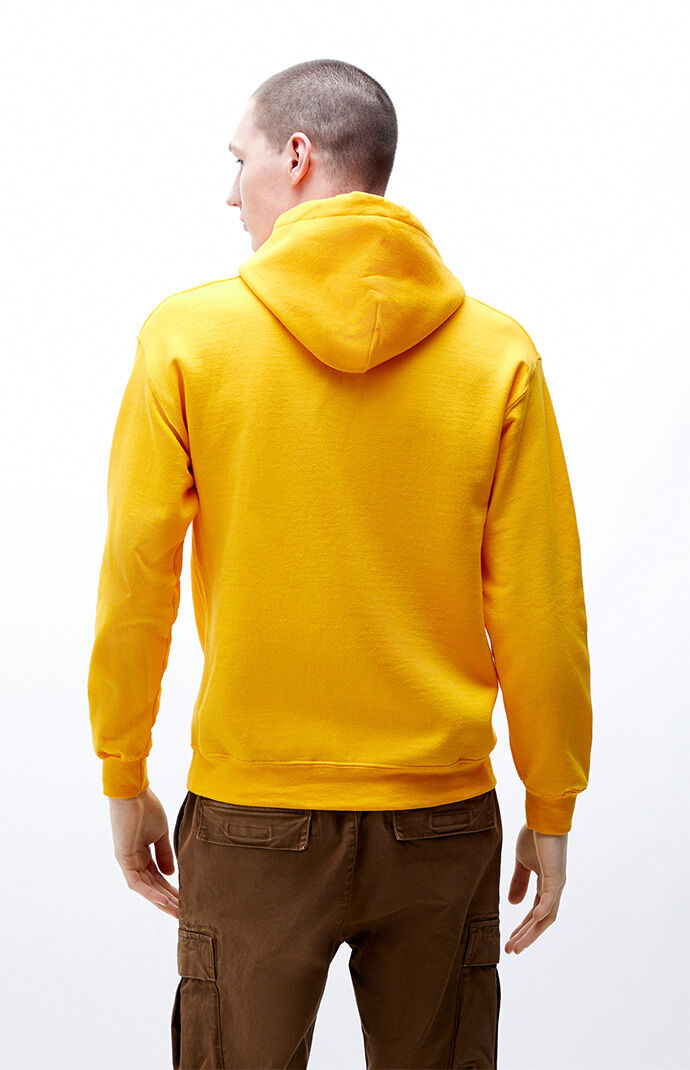 Pacsun yellow hoodie outlet