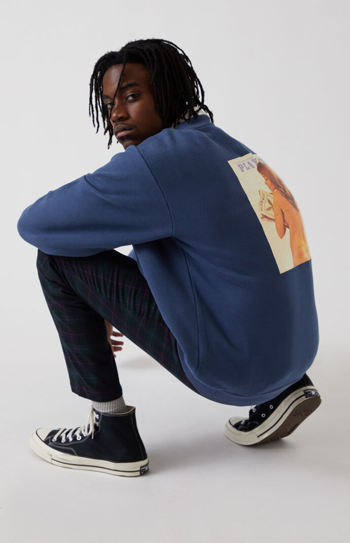 By PacSun Cover Patch Crew Neck Sweatshirt