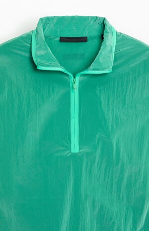 Mint Leaf Half Zip Mock Neck Shirt image number 2