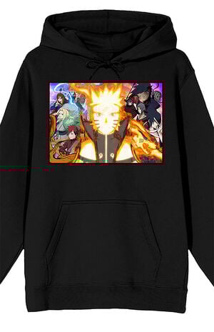 Naruto Shippuden Nine Tails Anime Hoodie image number 2