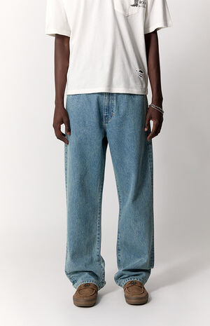 Logan Relaxed Straight Jeans Light Blue image number 2