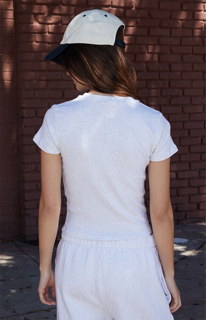 John Galt Heather Grey Emma Short Sleeve T-Shirt