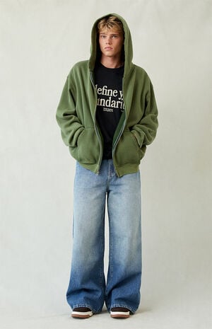 Ryder Ultra Baggy Jeans Medium Blue