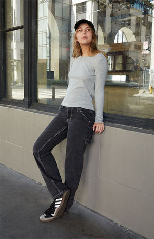 Silver Tori Basic Long Sleeve Top image number 4