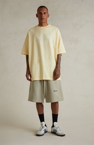 Garden Yellow '90s Fit T-Shirt image number 6