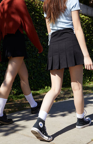Pleated Mini Skirt Pleated Mini Skirt image number null