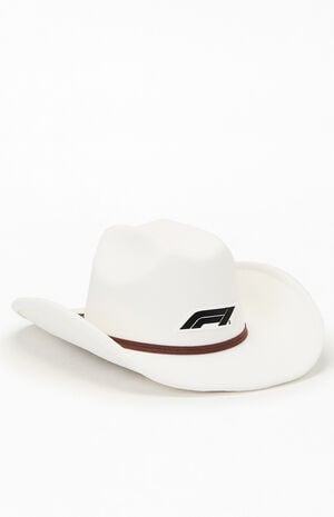 x Pacsun Cream Cowboy Hat image number 2