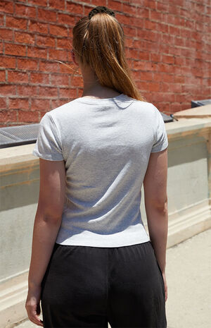 Silver Ashley Basic T-Shirt image number 4