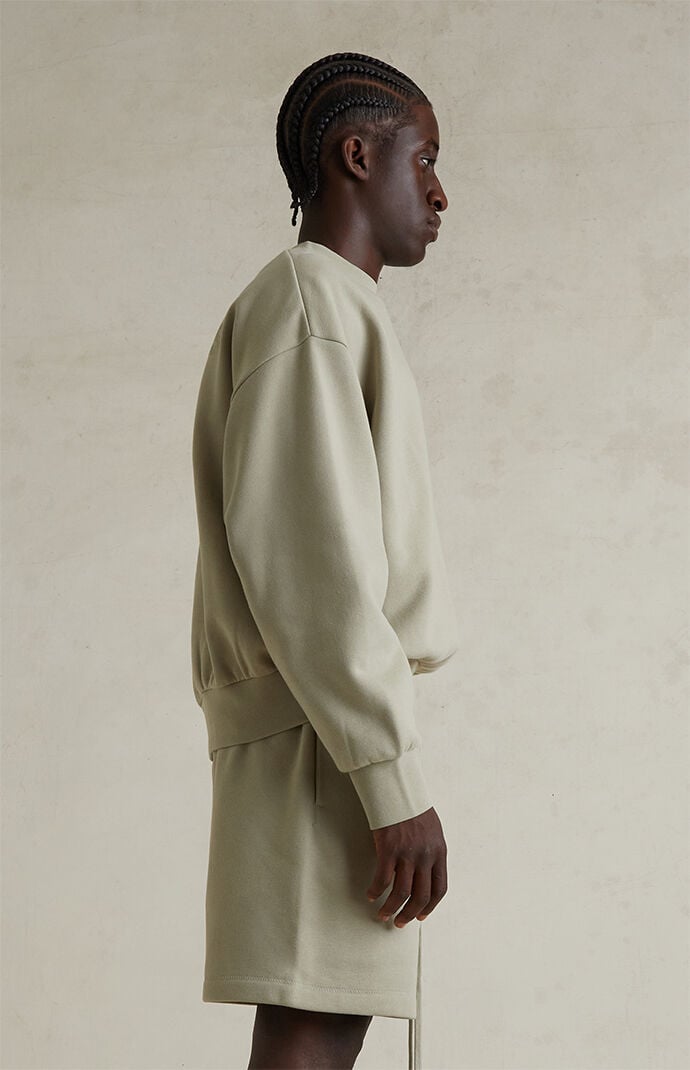 Fear of God ESSENTIALS Abbey Stone Classic Fleece Crew Neck Sweatshirt