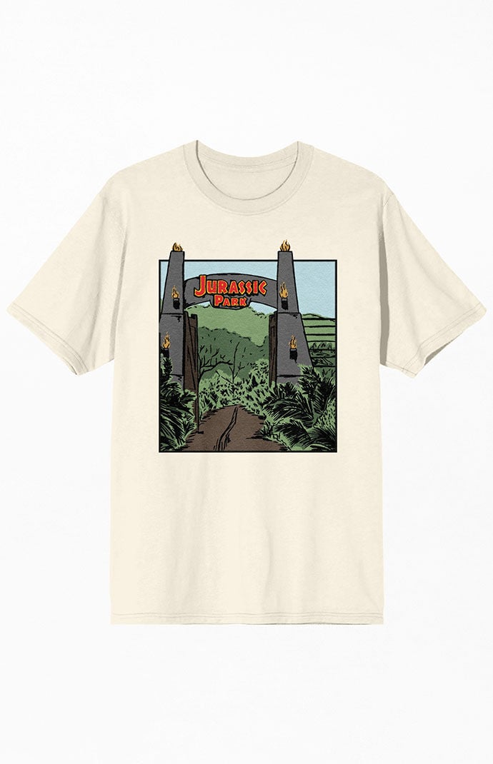 PacSun Jurassic Park Open Gate T-Shirt