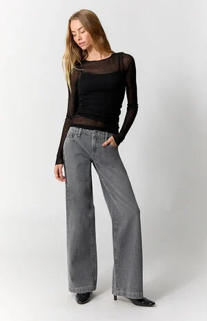 Casey Low Rise Baggy Jeans&nbsp;Gray image number 6