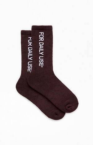 For Daily Use Crew Socks image number 2