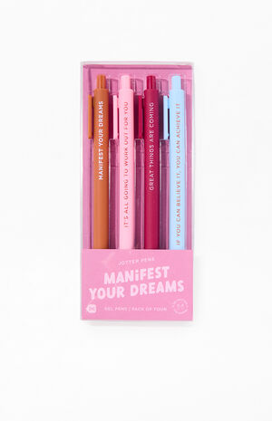 Manifest Your Dreams 4-Pack Pen Set image number 2
