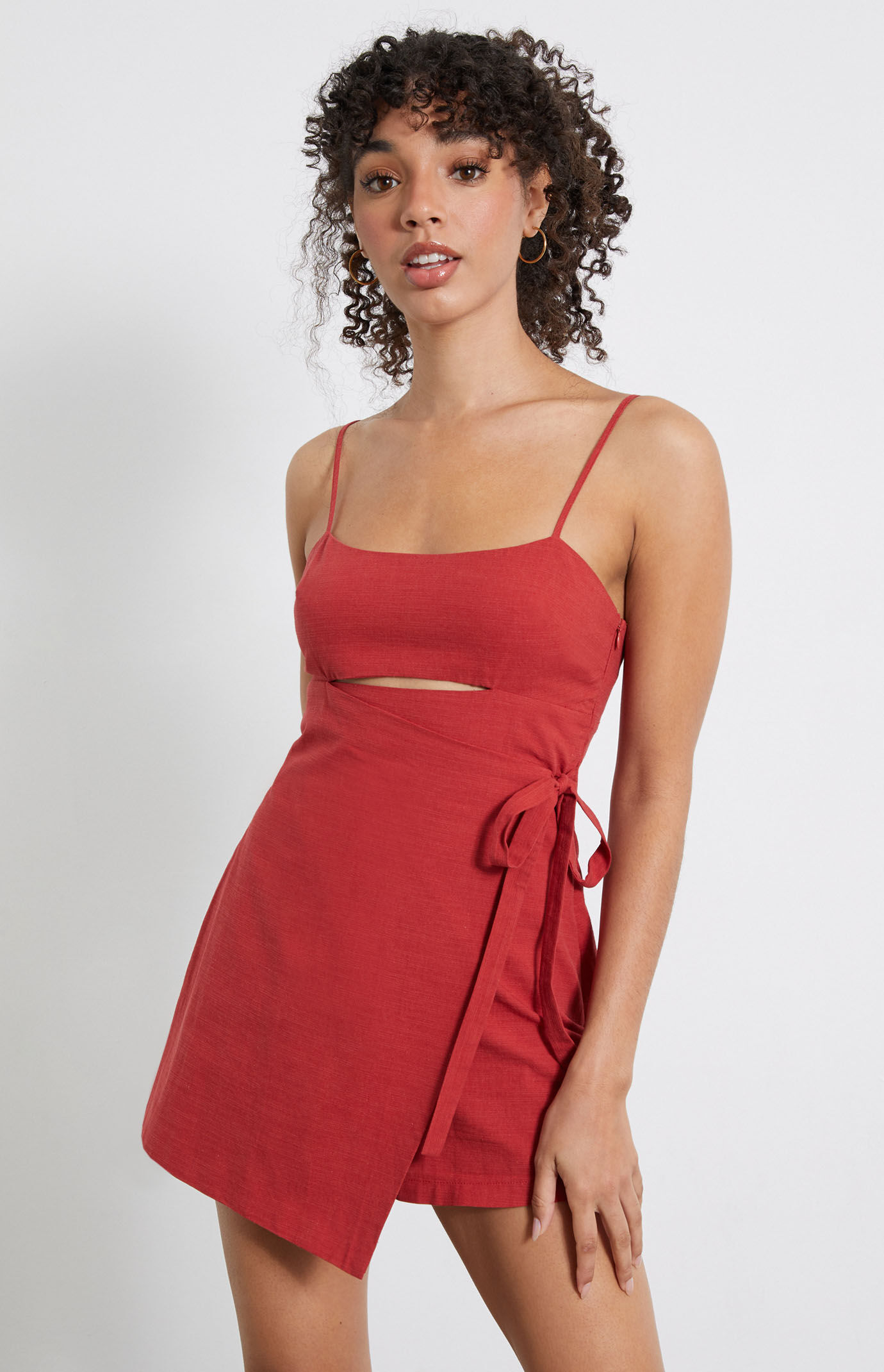 Pacsun wrap dress discount