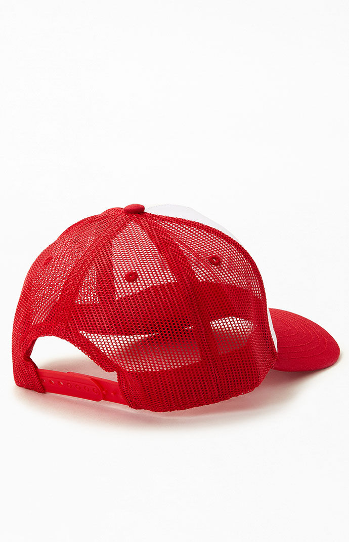 Red playboy hat clearance