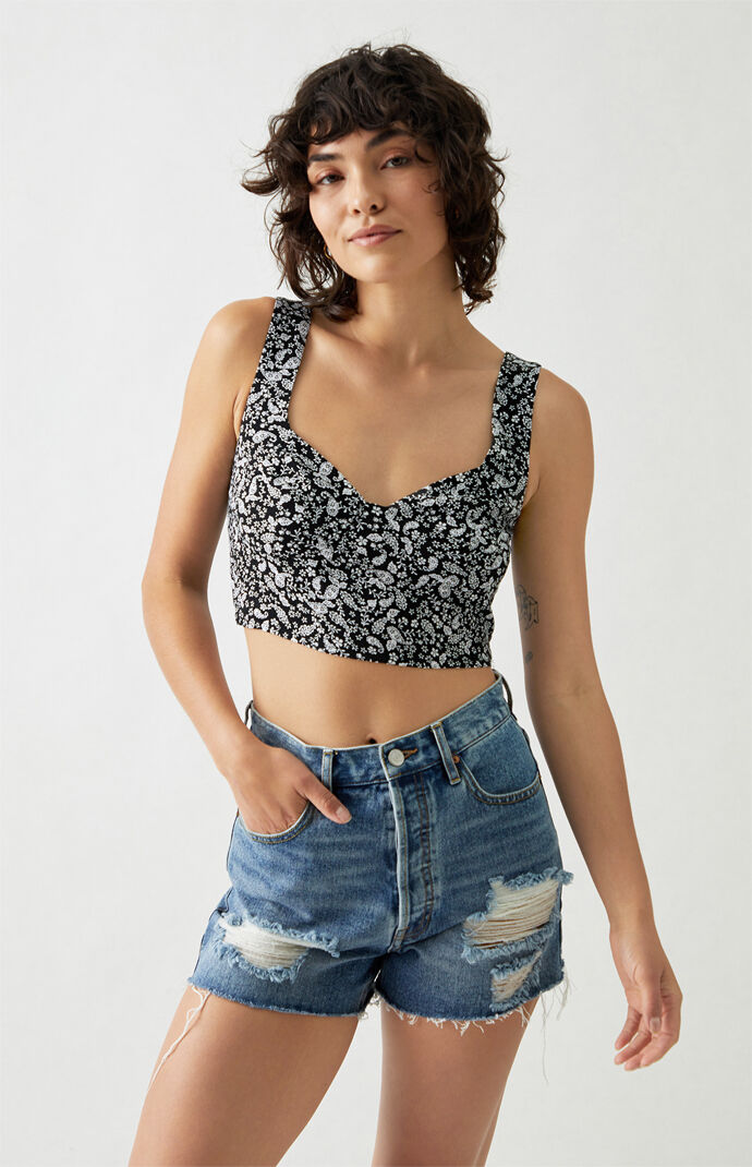 Sweetheart Bustier Tank Top
