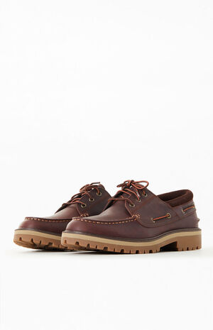 3-Eye Classic Handsewn Lug Boat Shoes image number 2