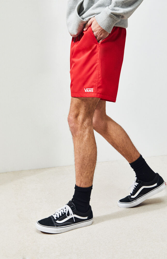 Vans gold nylon active shorts sale