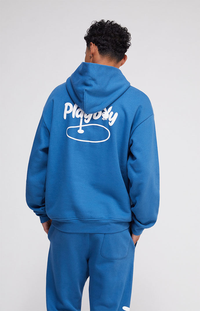 Playboy light blue hoodie sales