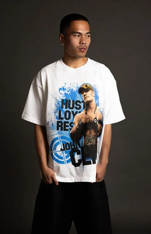 WWE WrestleMania John Cena Splatter T-Shirt image number 1