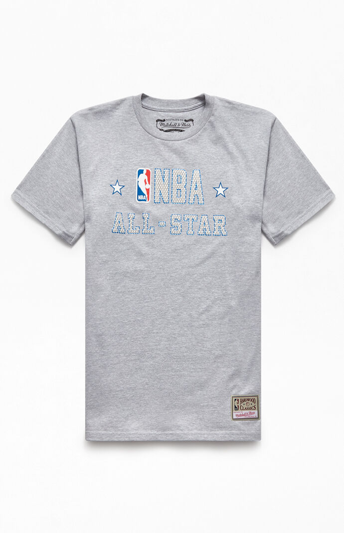 Gray Rhinestone All-Star T-Shirt