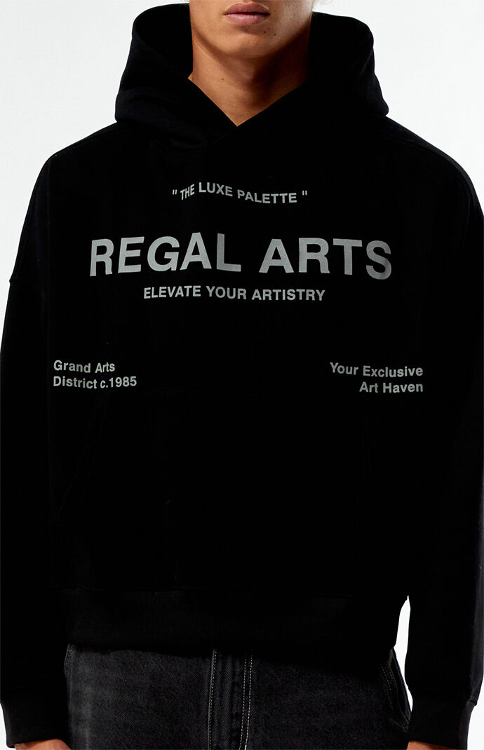 Pacsun Regal Arts Cropped Hoodie