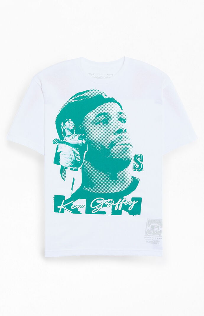 Mitchell & Ness Mural Seattle Mariners Griffey Jr. T-Shirt