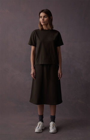 Women's Off Black T-Shirt image number 6