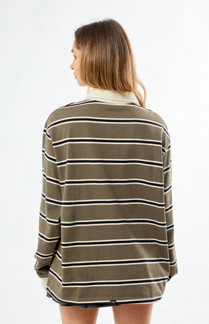 Logan Striped Rugby Long Sleeve Shirt image number 3