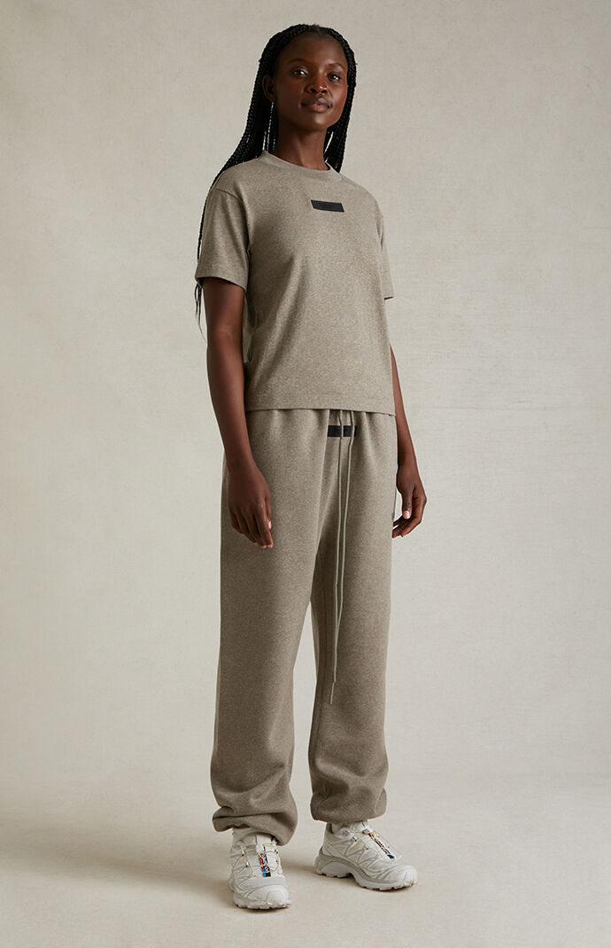 Fear of God Essentials Women's Heather Grey Sweatpants | PacSun
