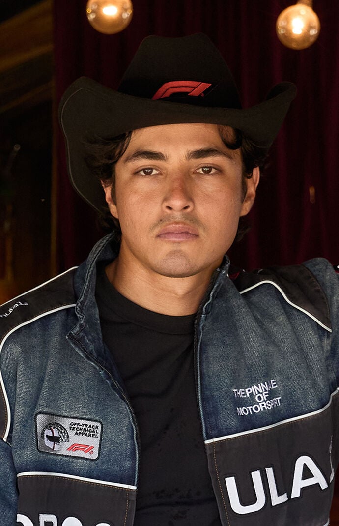 Formula 1 x Pacsun Black Cowboy Hat