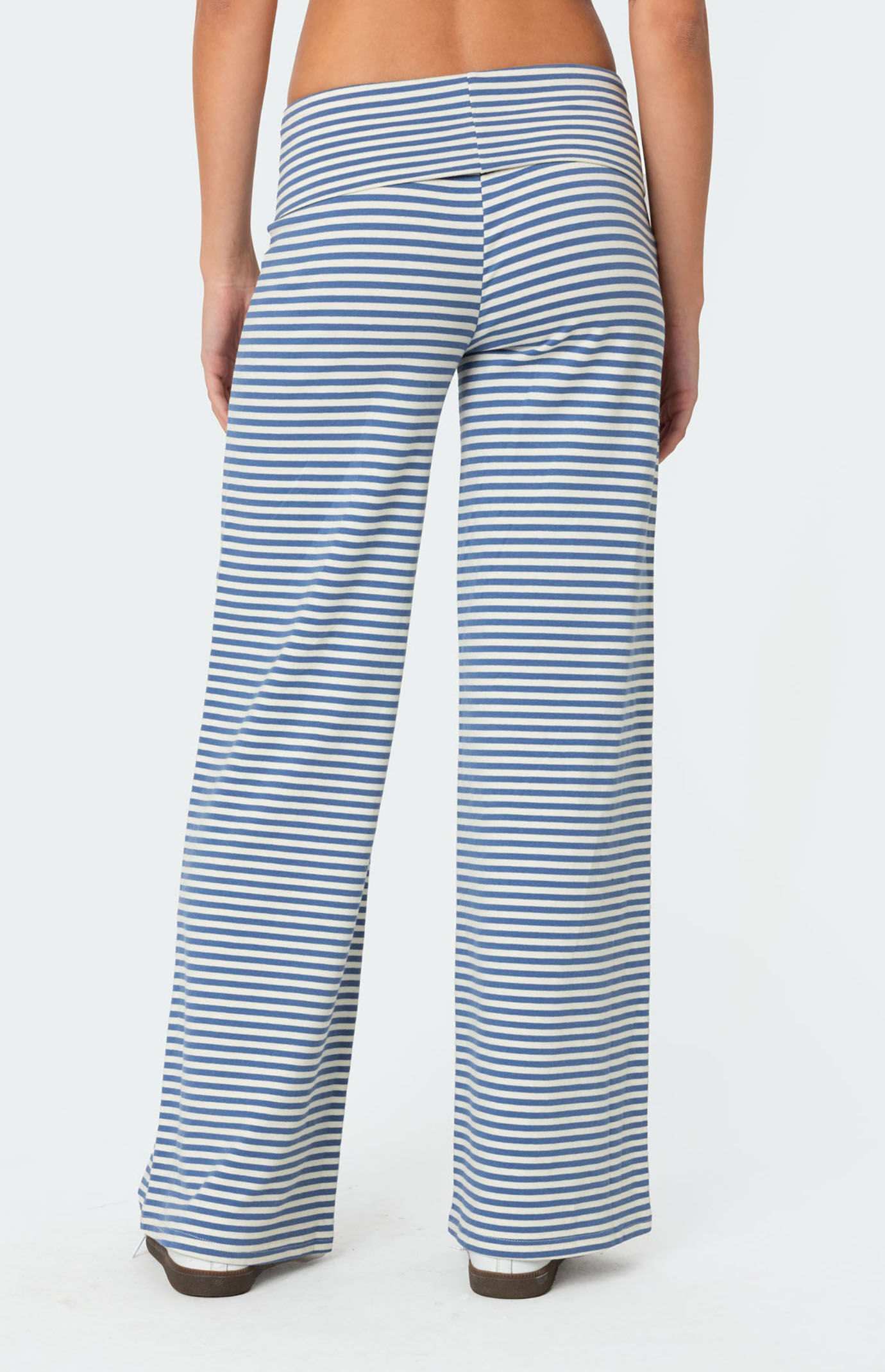 Edikted Lilah Striped Fold Over Pants | PacSun