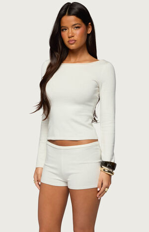 Arianna Off Shoulder Sweater image number 2