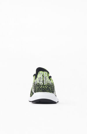 Black & Yellow Swift Run Shoes image number 3