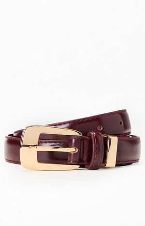 Faux Leather Essential Belt image number 1