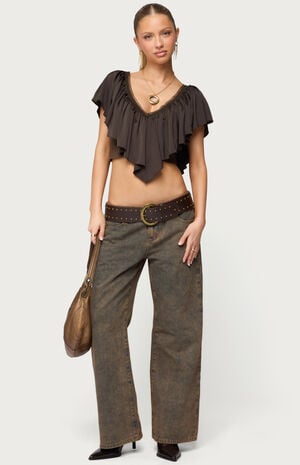 Petite Ace Relaxed Jeans image number 5