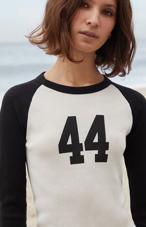 Bella 44 Ribbed Long Sleeve Top image number 1